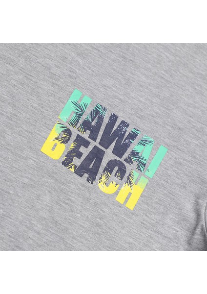 Erkek Çocuk Kısa Kollu Tişört - 16798 - Melanj fiyatları