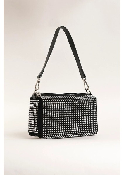 Moonlight-Mini Taşlı Kadın Omuz Askılı Çanta fırsatları