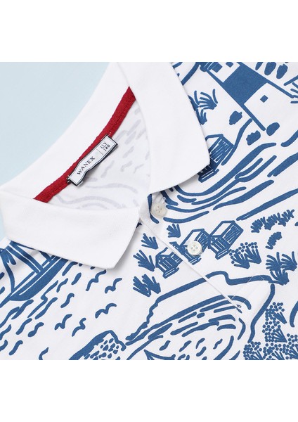 Erkek Çocuk Kısa Kollu Tişört - 16857 - Beyaz fiyatları