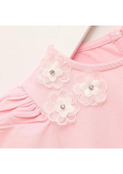 Kız Çocuk Kısa Kol Tişört - 32506 - Pembe fiyatları
