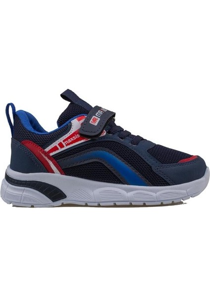 Saks Mavi Cırt Cırtlı Unisex Çocuk Spor Ayakkabı