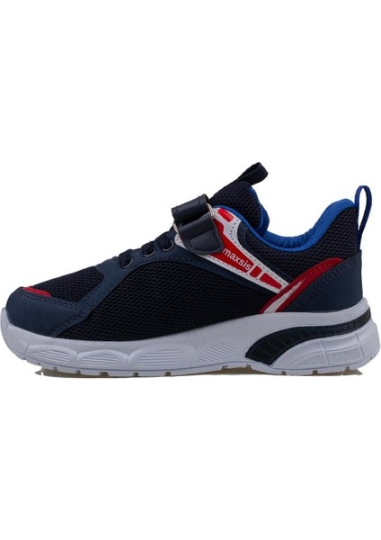 Saks Mavi Cırt Cırtlı Unisex Çocuk Spor Ayakkabı