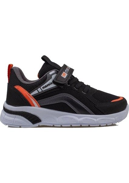 Turuncu Cırt Cırtlı Unisex Çocuk Spor Ayakkabı