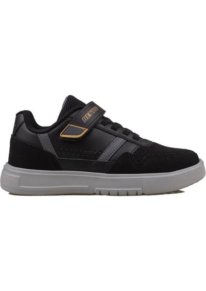 Siyah Comfort Içe Basma Destekli Unisex Çocuk Sneaker