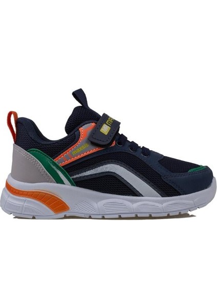 Yeşil Cırt Cırtlı Unisex Çocuk Spor Ayakkabı