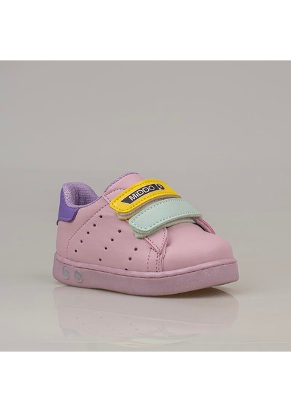 Pembe Yoyo Ilk Adım Bebe Işıklı Sneaker
