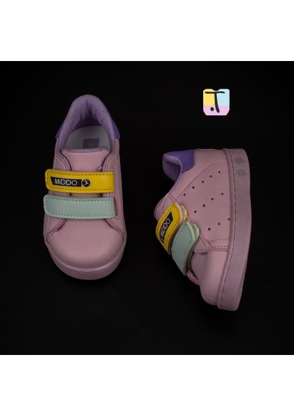 Pembe Yoyo Ilk Adım Bebe Işıklı Sneaker