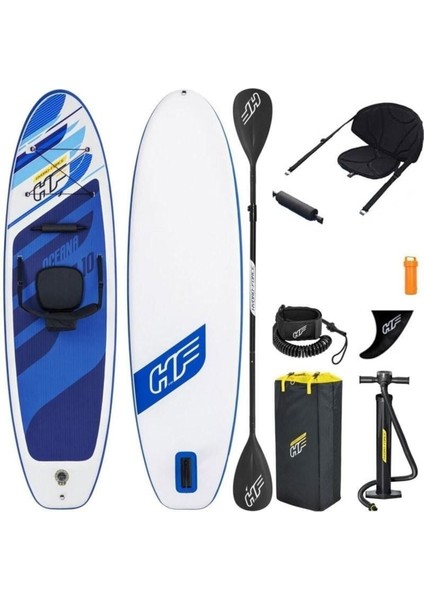 Çok Renkli Bestway 65350 Oceana Şişme Sup Paddle Board 305CM