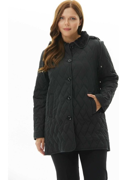 Fleto Cep Velboalı Kapitone Mont modelleri