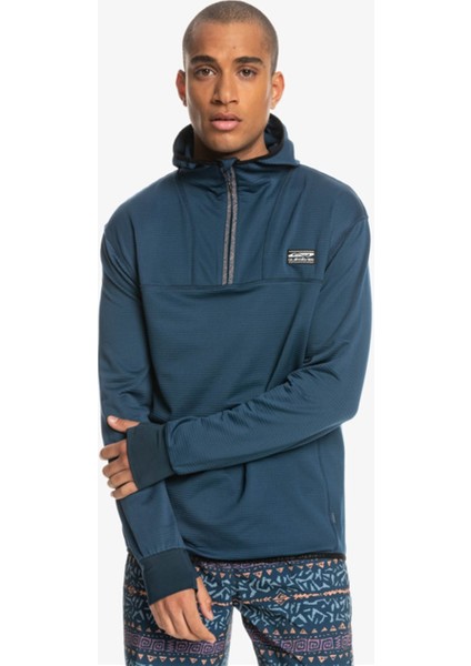 Quıksılver Steep Poınt Hoodie Fleece Polar