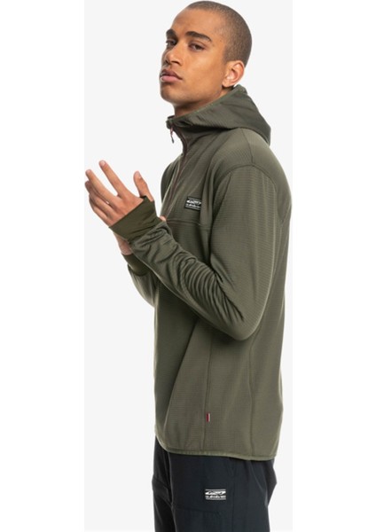 Quıksılver Steep Poınt Hoodie Fleece Polar