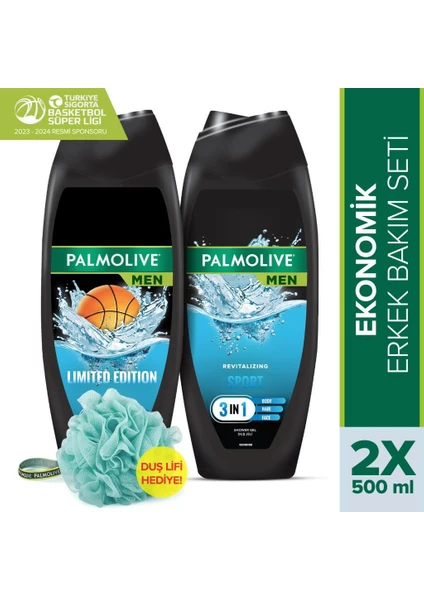 Men Tbf Limited Edition Duş Jeli + Palmolive Men Sport Duş Jeli