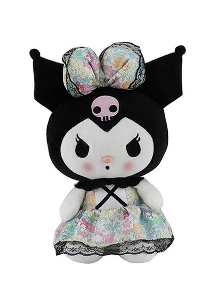 Kabarık Kuromi Prenses Yay Peluş Yumuşak Anime Karikatür Ragdoll (Yurt Dışından)