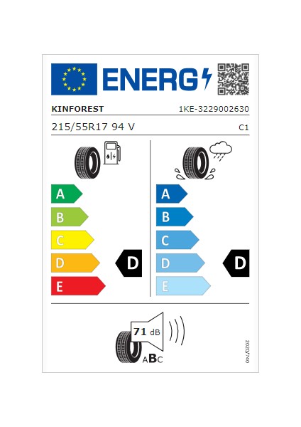 215/55 R17 94V Kf550 Yaz Lastiği ( Üretim Yılı: 2024 ) fırsatları