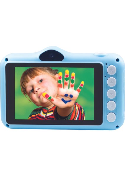 Realikids Dcc6 Mavi Çocuk Fotoğraf Makinesi