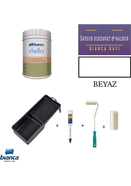 Stella Yeni Nesil Dönüşüm Boyası Dolap Boyama Seti
