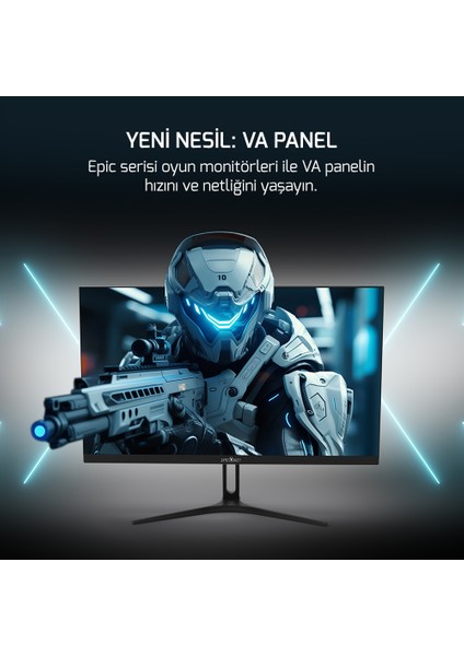 James Donkey Epic E20 27'' 200Hz 0.5Ms FHD VA Panel Gaming Monitör (Sıfır Ölü Piksel Garantili)