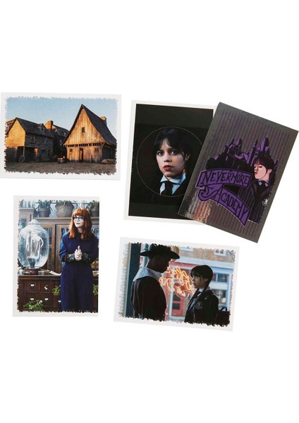 Panini Wednesday Koleksiyon Sticker Çıkartmaları + 5 Paket (25 Adet Sticker)