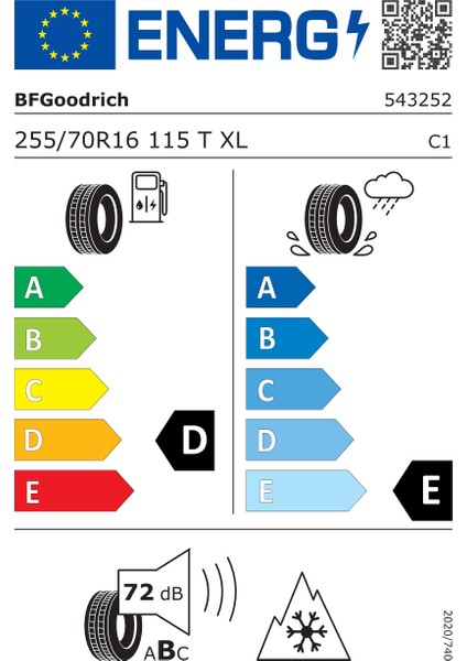 255/70 R16 115T Xl (Orwl) (Beyaz Yazılı) Trail Terrain T/A 4 Mevsim Lastiği (Üretim Yılı:2024)