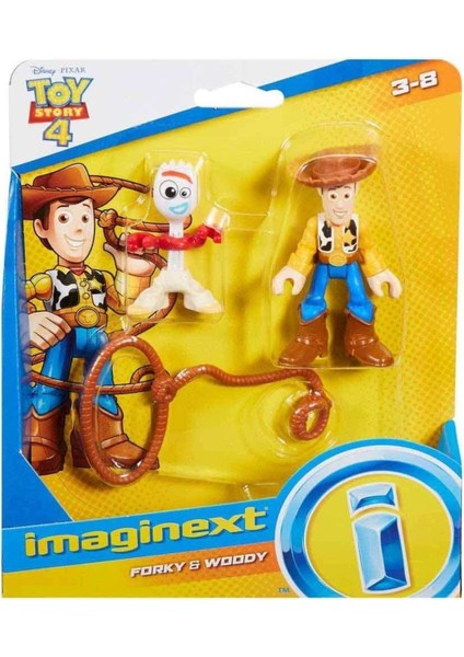 Toy Story 4 Ikili Figür Seti 8 Cm. - Forky- Woody fiyatları
