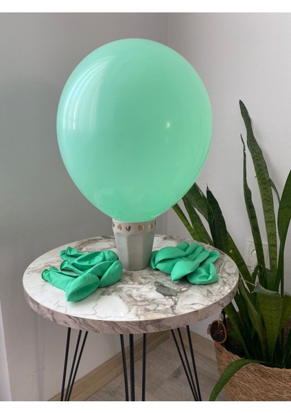 Pastel Mint Yeşili Balon 10lu