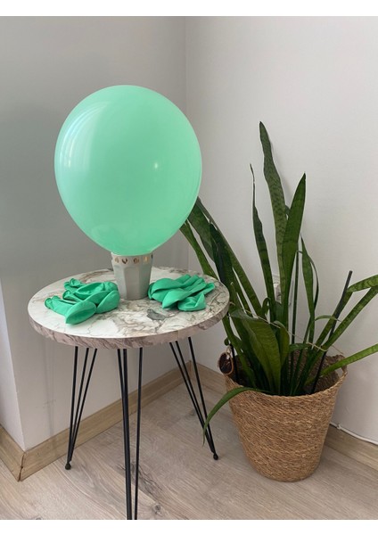 Pastel Mint Yeşili Balon 10lu