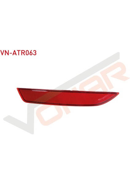 Arka Tampon Reflektoru Sol Vw Jetta 2011-2014