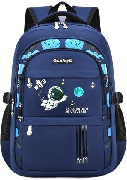 Astronot Hafif Ilköğretim Okulu Çantası Yeni Büyük Kapasiteli Su Geçirmez Sırt Çantası, Bir Ila Altı. Sınıflardaki Çocuklar Için (Yurt Dışından)