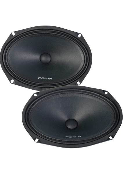 XMD-1069N Neo 180W 80RMS 6x9 Oval Mıdrange Hoparlör (2li Takım)