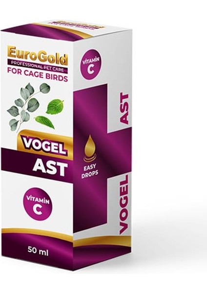 Vogel Ast Kuşlar Için Solunum Güçlendirici Damla 50ml