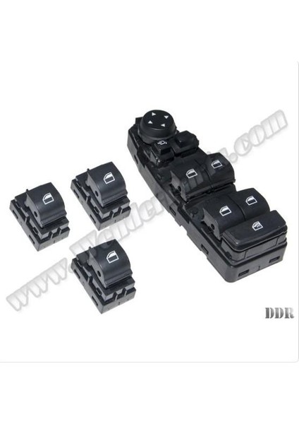 Cam Düğmesi F10+LCI F07+LCI X3:F25 (Set); (Kararan Ayna)