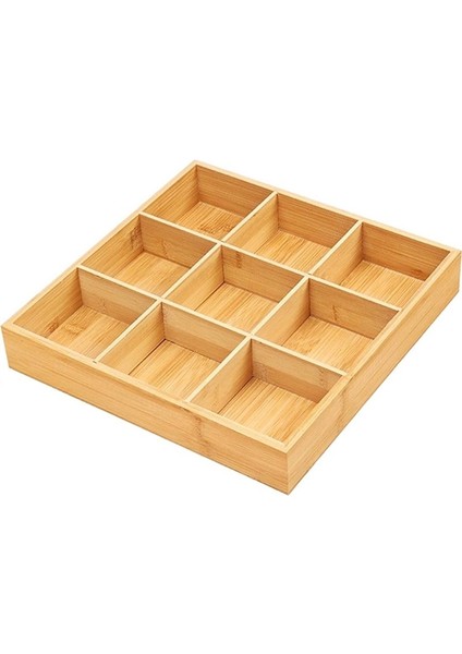 Bambu Meyve Tepsisi Fındık Depolama Tabağı Tepsisi Ev Çiftlik Evi Aile Yemeği 30.5X30.5X5 cm (Yurt Dışından) fiyatları