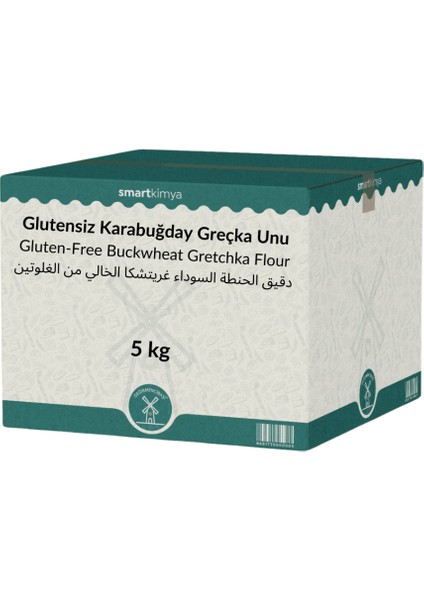 Glutensiz Karabuğday Greçka Unu 5 kg