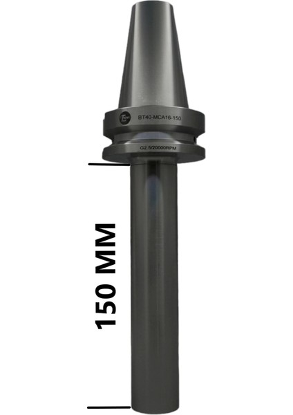 BT40 MCA16 - 150 Boy Vidalı Tutucu M16X150 Boy Vidalı Tutucu