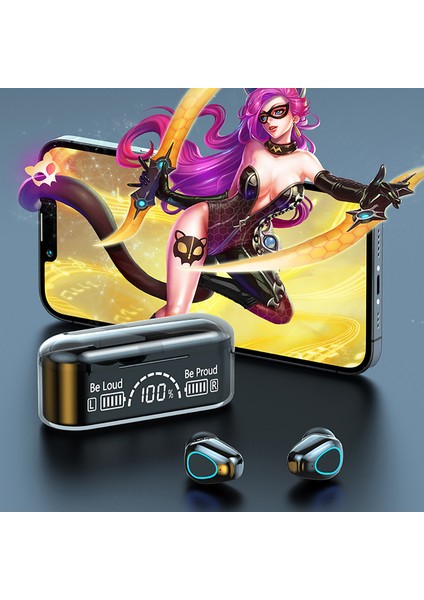 Bluetooth 9d Hifi Stereo Müzik Kulaklık Tws Kablosuz Su Geçırmez Spor Kulaklıklar Gürültü Azaltma Kulaklık IPhone Içın (Yurt Dışından) fırsatları