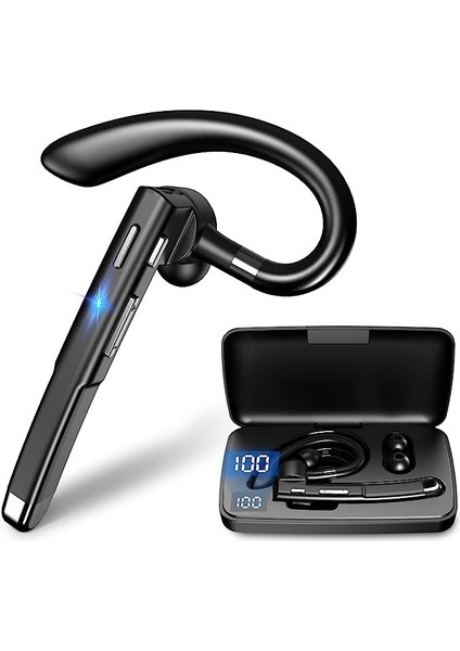 Kablosuz Bluetooth Kulaklık 51 Eller Serbest Enc Çağrı Gürültü Azaltma Sürüş Tek Kulak Iş Kulaklıkları (Yurt Dışından)