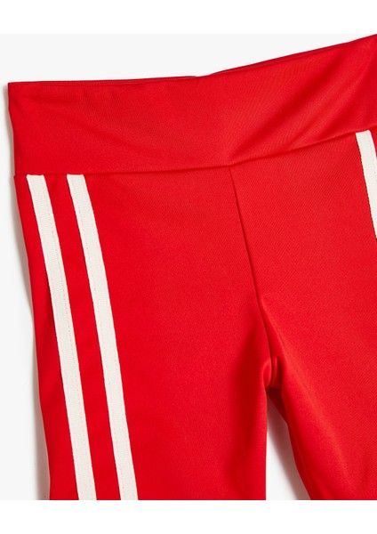 Kısa Tayt Renk Bloklu Beli Lastikli modelleri