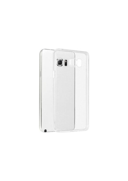 Samsung Galaxy Note 5 Kamera Korumalı Şeffaf Sheer Premium Silikon Kılıf
