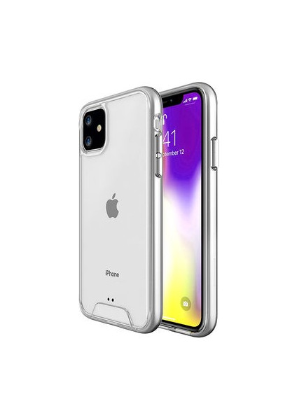 iPhone 11 Kılıf Ultra Koruma Sağlayan Hardiq Premium Şeffaf Silikon Kılıf