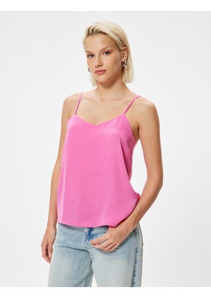 Saten Atlet Ince Askılı Bol Kalıp Aerobin Kumaş modelleri