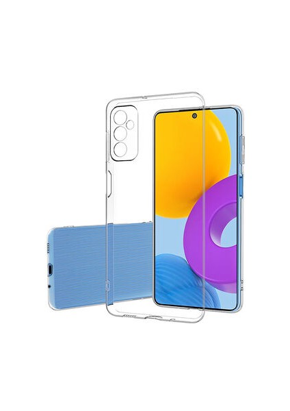 Samsung Galaxy A03S Kamera Korumalı Şeffaf Sheer Premium Silikon Kılıf
