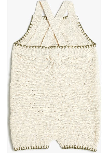 Askılı Örgü Tulum Pamuk Karışımlı fiyatları