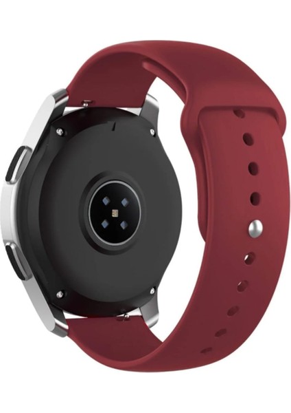 Samsung Galaxy Gear Sport R600 S2 Clasic Uyumlu Kayış Renkli Jel Silikon Kordon 20MM