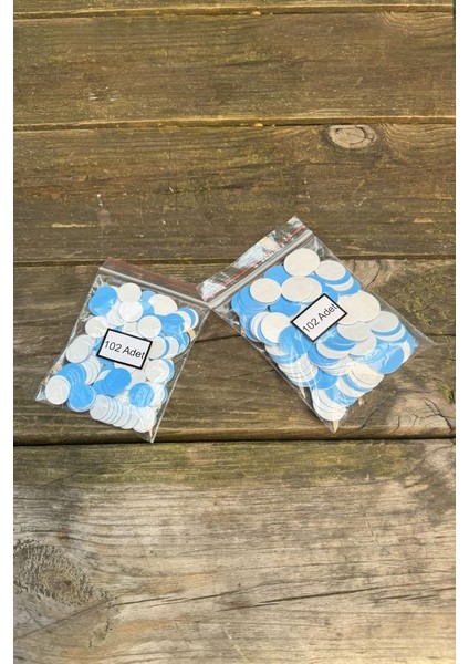 Çift Taraflı Yuvarlak Köpük Bant (ÇAP:15MM) ve (ÇAP:20MM) (200 Adet)