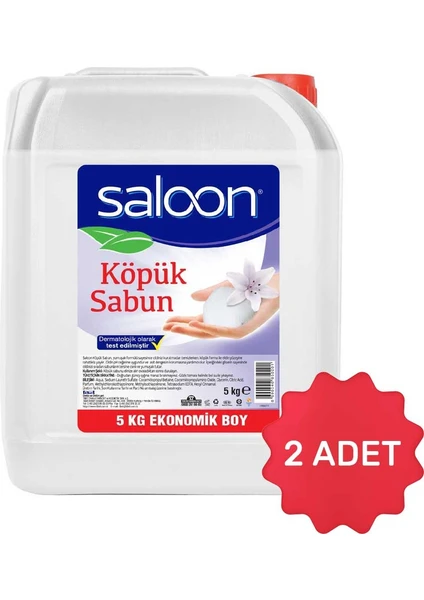 Köpük Sabun 5 kg x 2 Adet