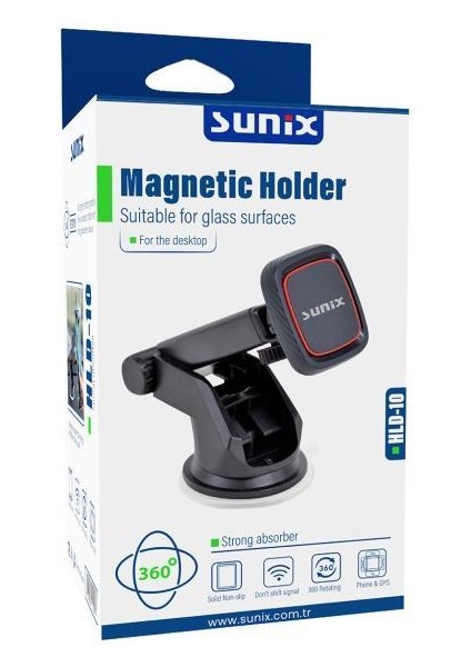 Uzatılabilir Mıknatıslı Araç Içi Telefon Tutucu - Magnetic Car Holder - HLD10