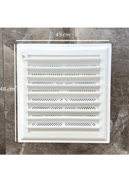 45X48 Banyo Wc Havalandırma Menfezi Yapışkanlı (Cam Menfez)