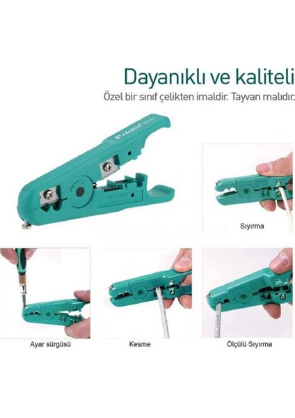 6PK-501N Utb/stp Kablo Açma Pensesi; Proskit