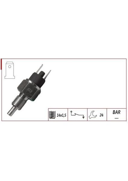 Fren Müşürü S.145 Otokar Sultan Minibüs 12E0008201AB 14X1,5 Mm. Paso Klf 452500