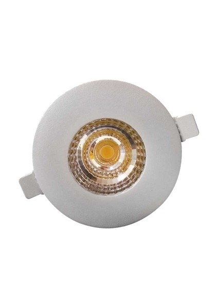 215006001 13W 6500K Beyaz Cob Sharp Yuvarlak Downlight LED Spot Lamba